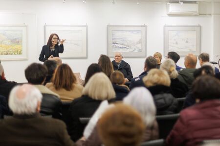 Anamarija Stibilj Šajn o slikarjevem delu